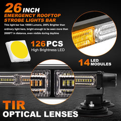 ASPL close-up of TIR optic lens demonstrating uniform light distribution