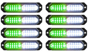ASPL front view of strobe light showing LEDs and brightness benefit