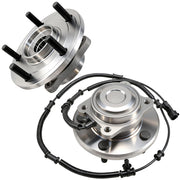 Aspligo front assembly view showing full hub and bearing, reliable OE fit