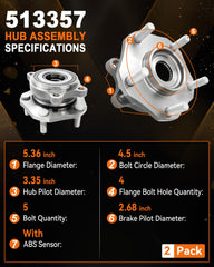 Aspligo hub backside with ABS ring visible for restored wheel-sensor function