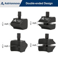 Astrionnova machined spreader tip close-up demonstrating precise engagement and fit