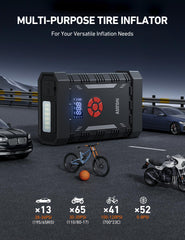 AstroAI control panel screen displaying pressure, alerts, and error codes for safe use