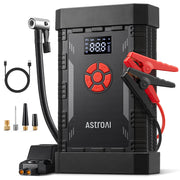 AstroAI A30 front view showing compact design and handles for convenient storage