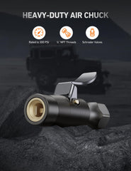 AstroAI closeup of reinforced washer preventing air leakage benefit