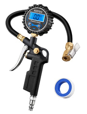 AstroAI front view showing gauge face and benefits of quick readings