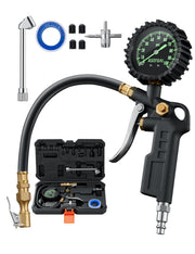 AstroAI front view showing compact inflator for quick tire inflation