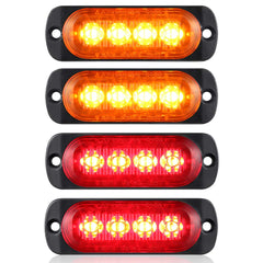 AT-HAIHAN front view of oblong marker light showing bright lens and durable build benefiting visibility