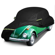 ATBKJ front view on a Beetle showing full black cover and weather protection
