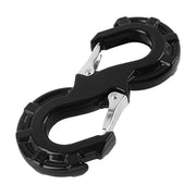 ATENGIDR front view of S-hook showing sturdy shape and quick attachment benefit