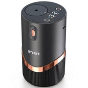 Aterve diffuser front view showing sleek aluminum body and compact design for elegant placement
