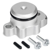 Atesilor block off kit front assembly showing plug and hardware for durable conversion