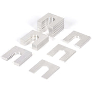 Atesilor front view of 18-piece shim kit showing organized sizes and benefit of complete set