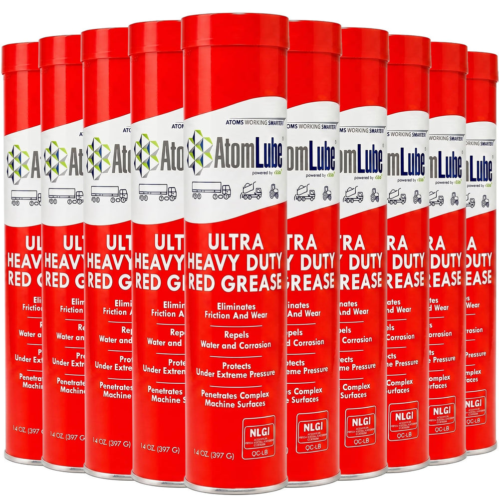 AtomLube front packaging 10-pack showing tubes and convenience