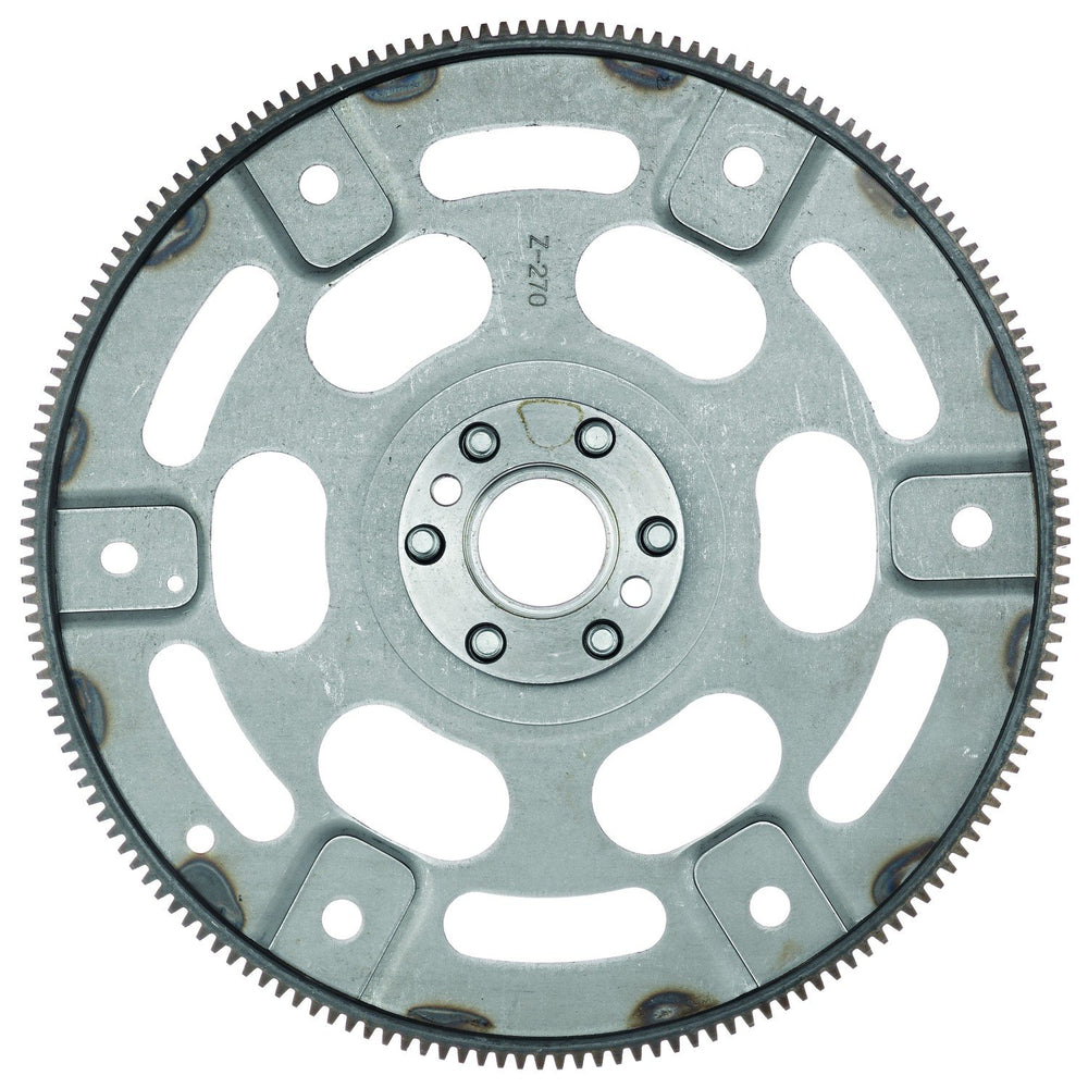 ATP automotive Z-270 flexplate front face showing bolt pattern and starter teeth for reliable fit