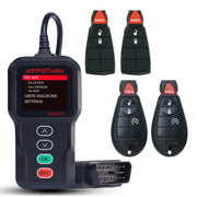 ATPSTOGO front view remote showing buttons and brand, ease of replacing lost fob