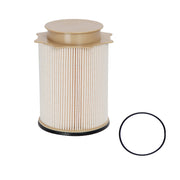 ATRACYPART front view of 6.7L Cummins fuel filter showing fitment and compact design to protect fuel system