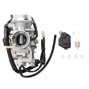 ATRACYPART carburetor front view showing clean machining and fitment benefits