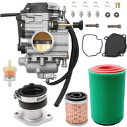 ATRACYPART carburetor front view showing clean ports and durable finish