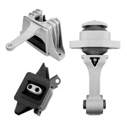 ATRACYPART front view of the 3-piece mount kit showing full components and fit quality