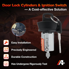 atracypart unchipped keys and tumblers displayed for easy locksmith programming