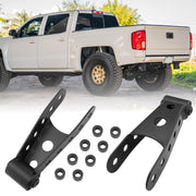 ATRACYPART front view of lowering shackle kit showing fitment and strength benefit