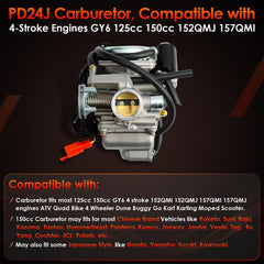 ATRACYPART PD24J throttle bore closeup highlighting precision for smoother throttle response