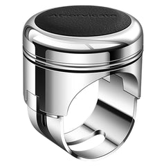 Atsorvicate front view of spinner showing ergonomic shape and easy control