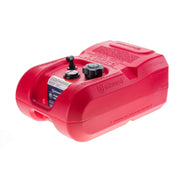 attwood front view of 6 gallon tank showing shape and label, reliable storage