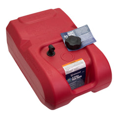 attwood 8806LP2 front view red tank showing capacity and label for safe identification