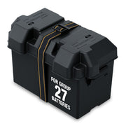 attwood PowerGuard front view showing secure Group 27 fit and protection