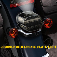 Atubeix strobe demo with pulsing brake pattern showing increased noticeability