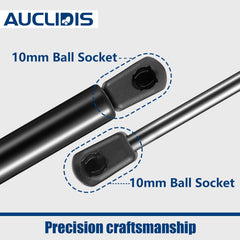 AUCLIDIS close-up of 10mm nylon ball socket connectors showing secure attachment