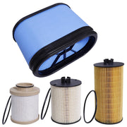 AULDAY filter kit front packaging showing all three filters and fitment benefits