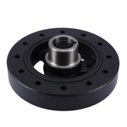 AULINK harmonic balancer front view showing pulley face and bolt holes for precise fit