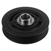 AULINK harmonic balancer front view showing pulley face and bolt hole, clear OEM fit benefit