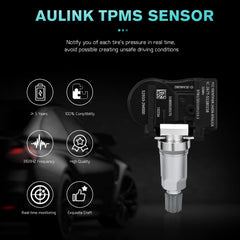 AULINK valve stem close-up showing corrosion-resistant finish and durable fit