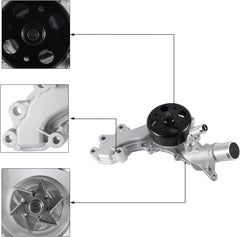 AULINK close-up of impeller and housing detail for durable coolant flow performance