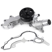 AULINK water pump front view showing mounting points and clean finish for reliable fit