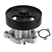 AULINK water pump front view showing mounting points and fitment benefit