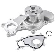 AULINK water pump front view showing mounting points and OEM fit benefit