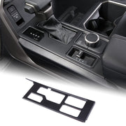 Aunginsy front view of gear shift panel showing snug factory-like fit and improved style