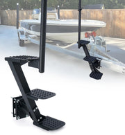 Aupar front view showing three steps and compact profile for safe access