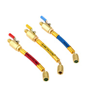 Aupoko front packaging showing three color-coded hoses and valves for quick identification and reliability