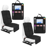 Aurelema front pack view showing protectors and organizer for easy protection