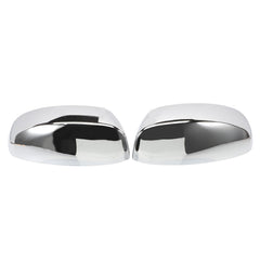 AUROLYNNE front view of chrome mirror caps showing polished finish and immediate visual upgrade
