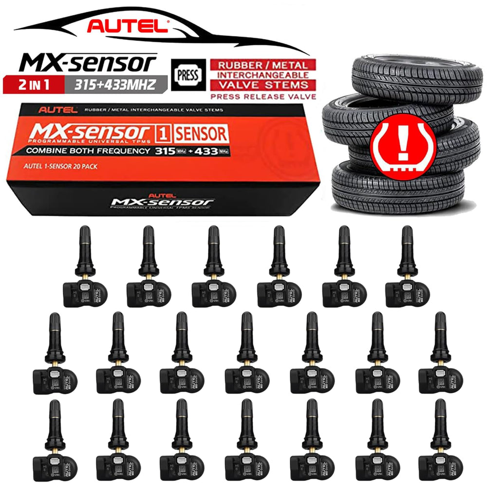 Autel 1-Sensor bulk box front showing branding and quantity for easy identification