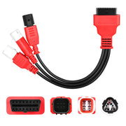 Autel adapter front view showing connectors and clean fit, clarifies compatibility and use