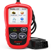 Autel AL319 front display showing codes and quick diagnosis benefit