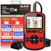 Autel AL549 front view showing display and quick-access buttons benefits fast navigation