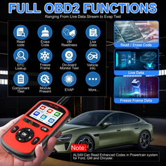 Autel AL549 OBD2 connector plugged into vehicle port for immediate diagnostics